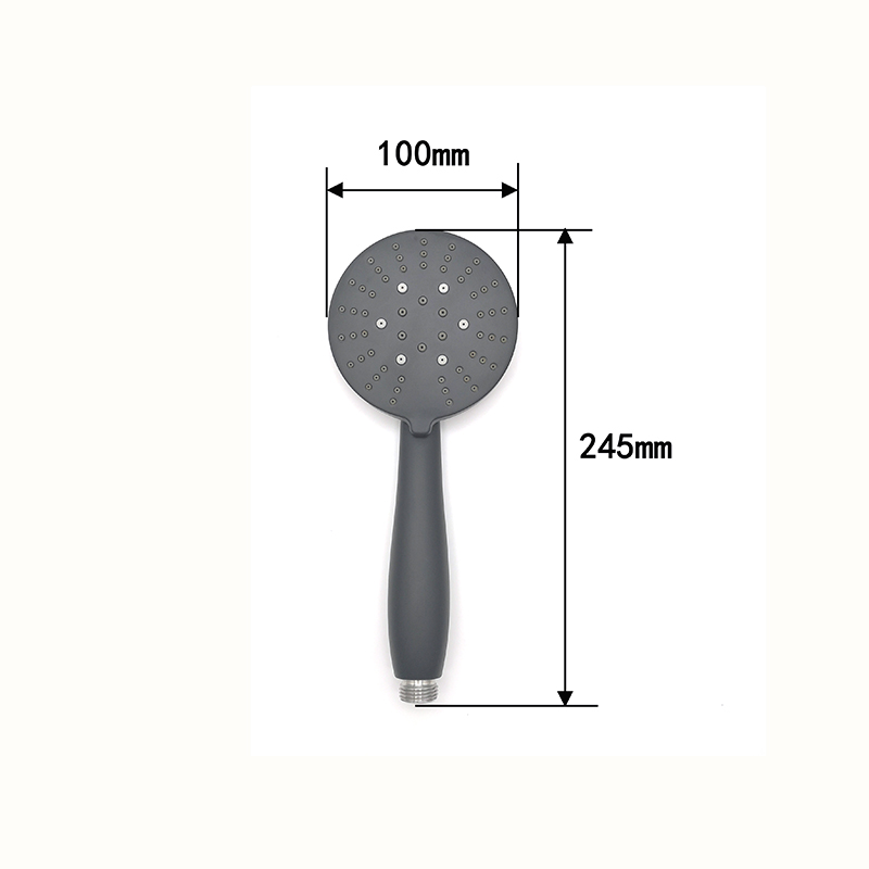 Nigro imber handheld cursus showerhead balneum posuit (LXVI)DCXVI