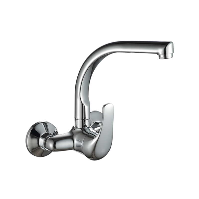 Corpus longum aeris vexillum electroplating cubiti aquatici deorsum transitum faucet fistulae DX4061-2