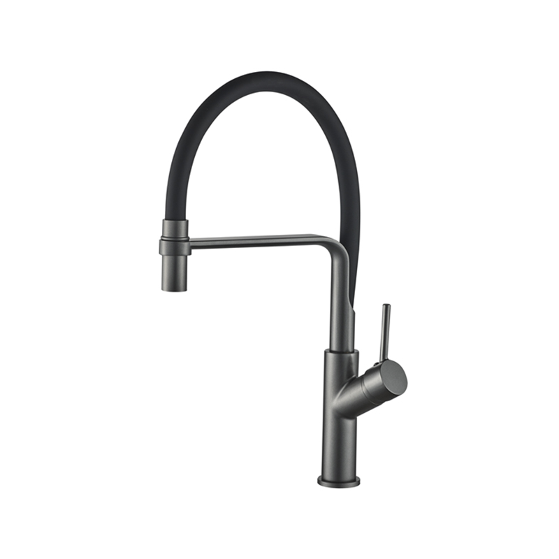 Brushed/Chrome Cubitus Hose Metal Faucet - MD4369