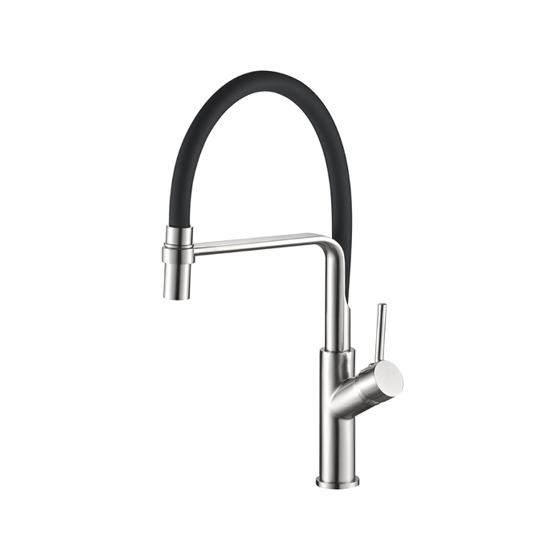 Brushed/Chrome Cubitus Hose Metal Faucet - MD4369